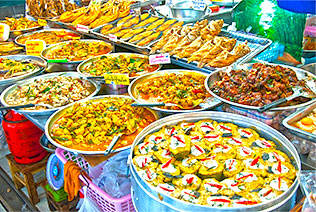 Cuisine de rue Bangkok