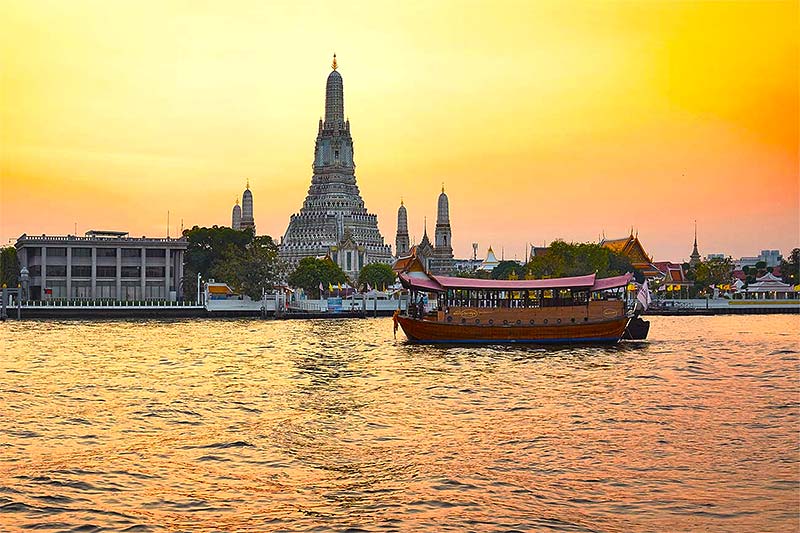 Dîner-croisière à Bangkok